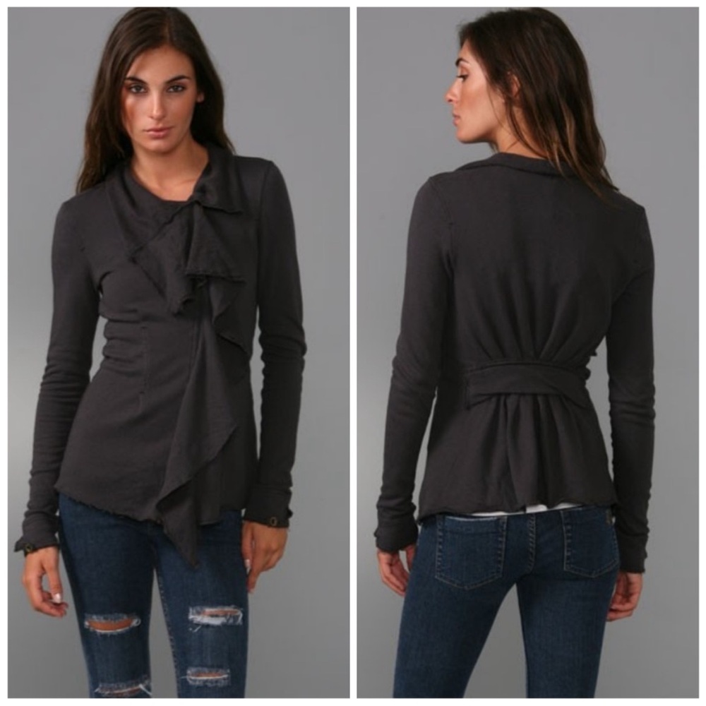 Free People We The Free Ebb & Flow Jacket in Black Sz M